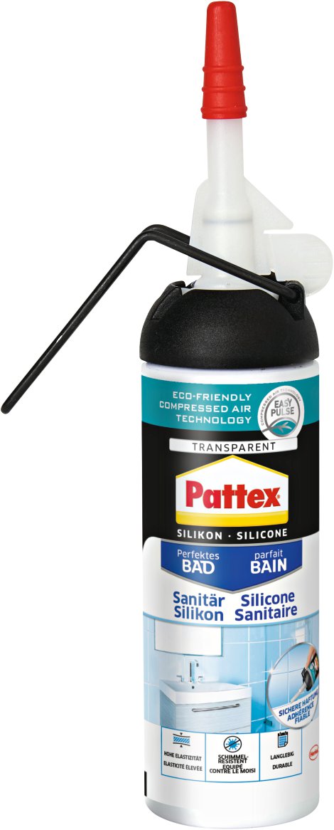 PATTEX Sanitär-Silikon Weiß 100 ml