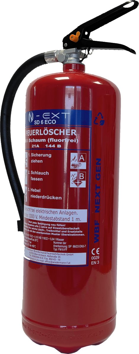 Schaumfeuerlöscher SD6E