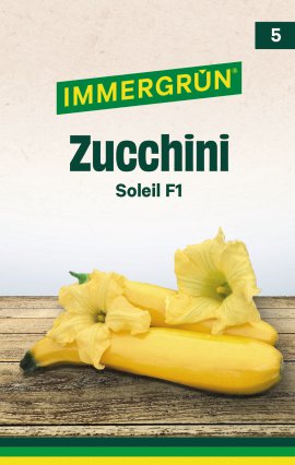 IMMERGRÜN Tütensamen Zucchini Soleil F1