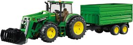 Traktor John Deere 7930 mit Anhänger 03055