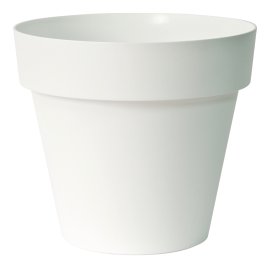 EURO3PLAST Pflanzentopf Mitu Pac Weiß 55 l, 50x45 cm (ØxH)