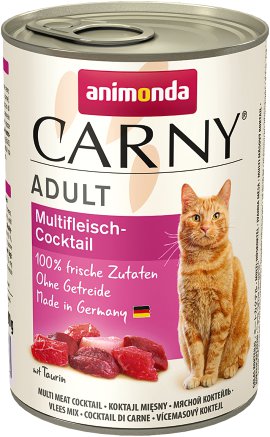 ANIMONDA Katzennassfutter Carny Adult Multi-Fleischcocktail 400 g