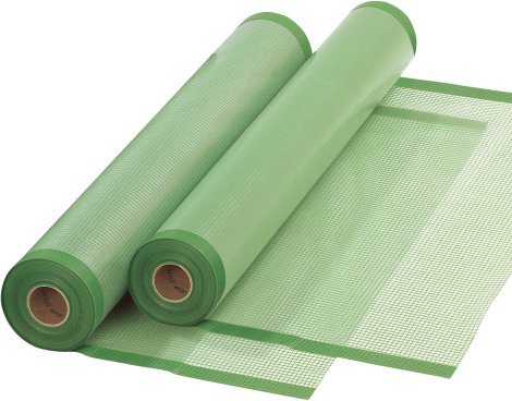 GUTTA Gitterfolie mit Nagelrand Grün 2 m