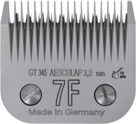 Aesculap SnapOn Scherkopf 7 F, Schurhöhe 3,2 mm