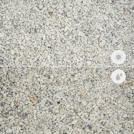 Min2C Marmorsplitt weiß 3-7mm 1000kg Big Bag