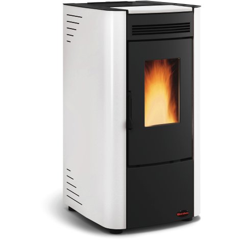 EXTRAFLAME Pelletofen Ketty (Verkleidung: Stahl Weiß) 6,5 kW
