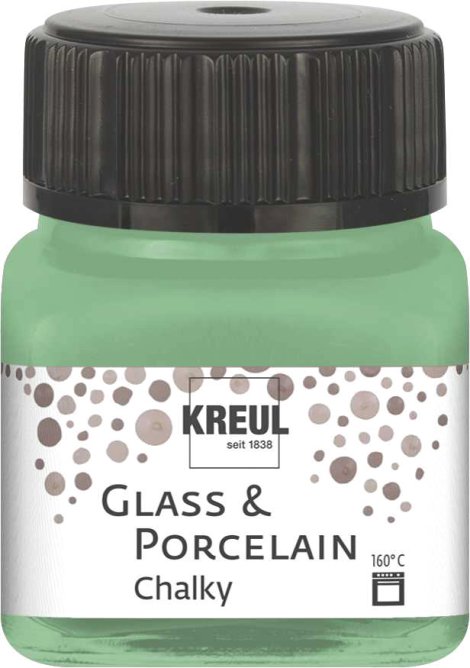 KREUL Malfarbe Glass & Porcelain Chalky Rosemary Green 20 ml