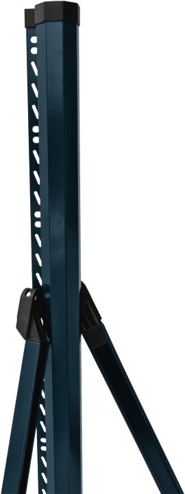 H+S Ecksäule Oktavia® 2000 Anthrazit für steckbare Dübelplatte