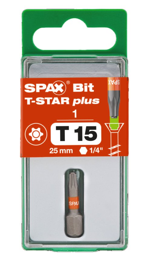 SPAX Bit TRX15 1 Stk.