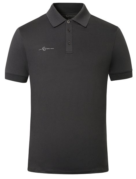 Polo-Shirt Herren, graphit XL