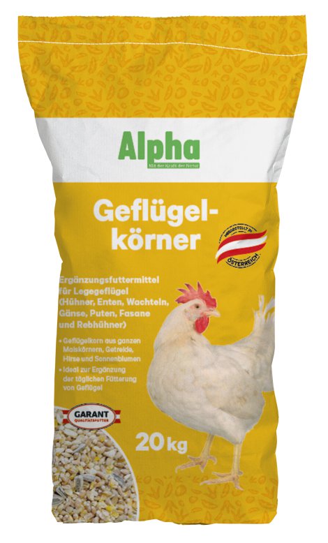 ALPHA Geflügelkorn - Körner 20 kg