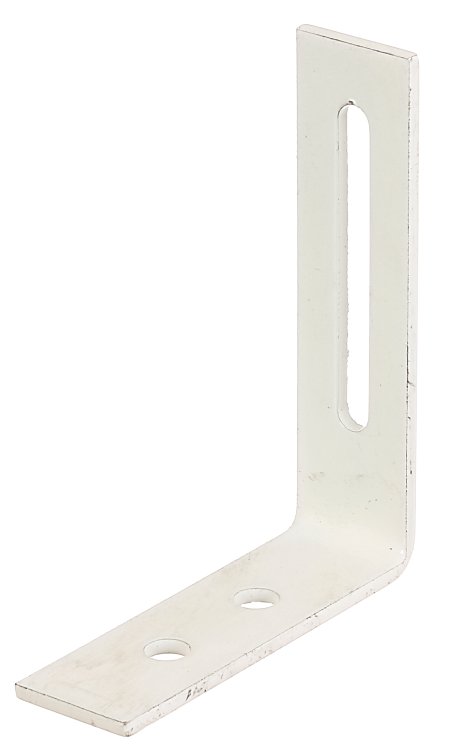 ALBERTS Verstellwinkel Weiß 80x65x20 mm
