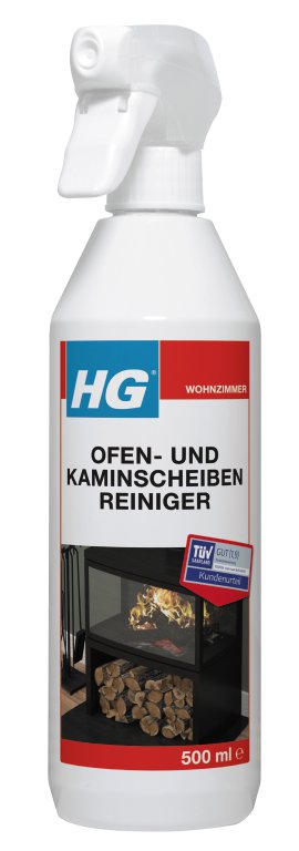 HG Ofen- und Kaminenscheiben Reiniger 0,5 l