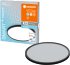 LEDVANCE WIFI SMART + OBRIS Disc LED-Deckenleuchte 50x50 cm, schwarz