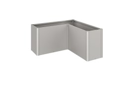 BIOHORT Pflanzbeet Belvedere Maxi, silber-metallic