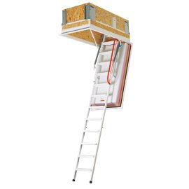 WIPPRO Dachbodentreppe Klimatec 160 140x70/250-265 cm