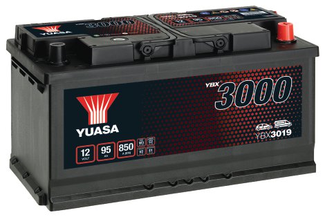 Yuasa Starterbatterie YBX3019 12V