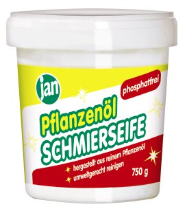 JAN Schmierseife Pflanzenöl 750 g