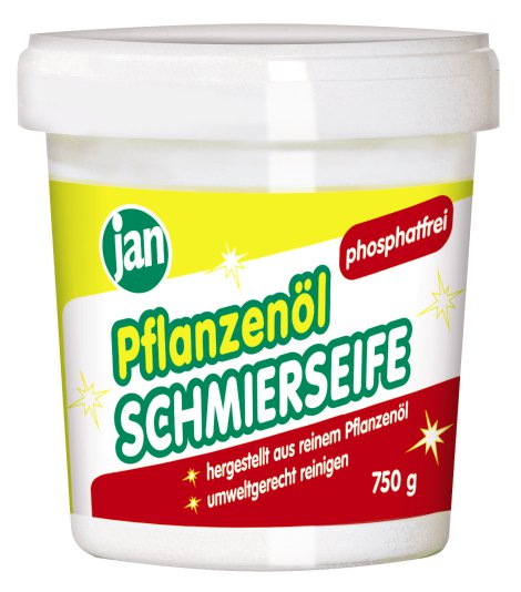 JAN Schmierseife Pflanzenöl 750 g