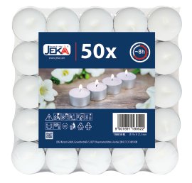 JEKA Teelicht Nr. 8 Block 50 Stk.