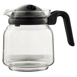 Glaskanne mit Deckelfilter 1,5 l