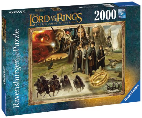 RAVENSBURGER Puzzle The Lord of the Rings The Fellowship of the Ring