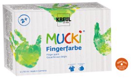 KREUL Fingerfarbe 50 ml 6er-Set