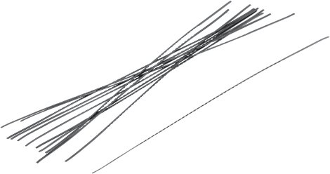 SUKI Laubsägeblatt Gr4 12 Stk.