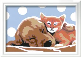 RAVENSBURGER Malen nach Zahlen Tierliebe