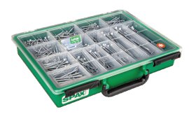 SPAX Schraubensortiment Wirox 387 tlg.