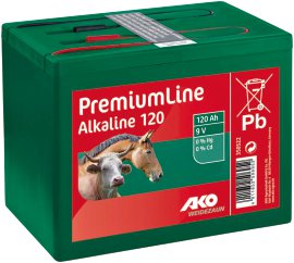 AKO Trockenbatterie Alkaline 9V 120 Ah