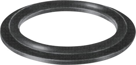 CORNAT Gummi-Dichtung für Waschtisch-Ventilunterteil 1 1/4"
