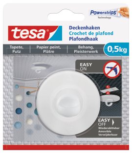 TESA Deckenhaken Wand/Putz/Tapete 0,5 kg