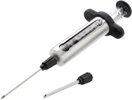 NAPOLEON Marinaden-Injektor mit 2 Nadeln Edelstahl