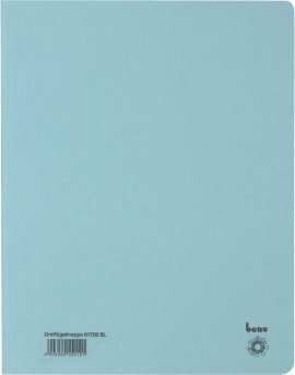 BENE Dreiflügelmappe A4 Karton Blau