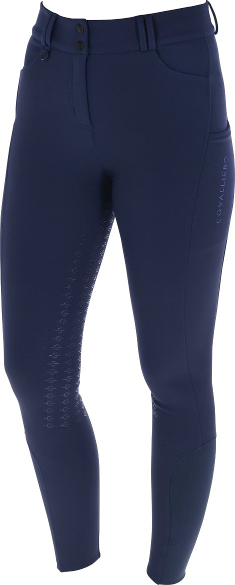 Damen Reithose Grip Covalliero Dunkelblau 32