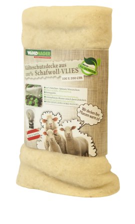 WINDHAGER Schafwoll-Vliesdecke ÖKO