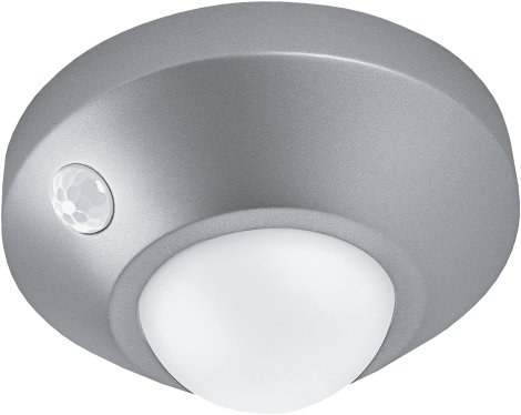 LEDVANCE Nightlux® LED-Orientierungsleuchte mit Sensor 1,7 W, silber