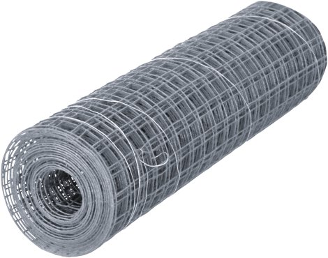 WINDHAGER Drahtgitter 12,7 x 12,7 mm, verzinkt 1x5 m
