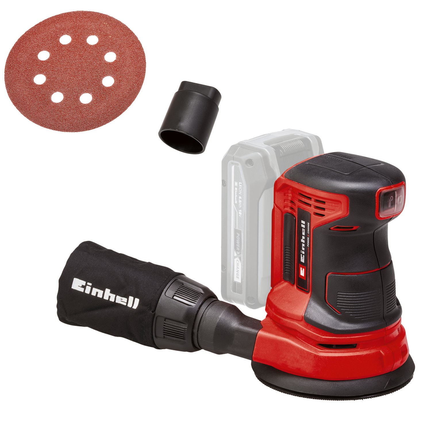 EINHELL Akku-Exzenterschleifer TE-RS 18Li-Solo