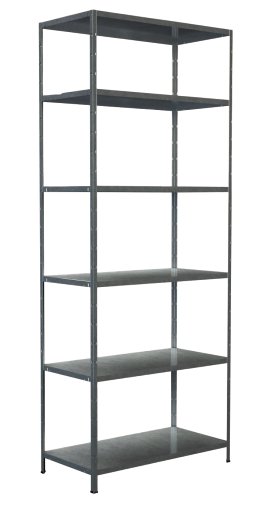 SCHULTE REGALWELT Grundregal 6 Böden verzinkt