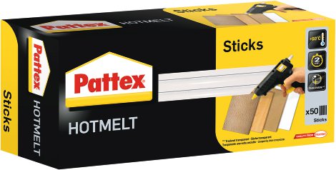 Pattex Patronen 1 kg für Heißklebepistolen 6er-Pack