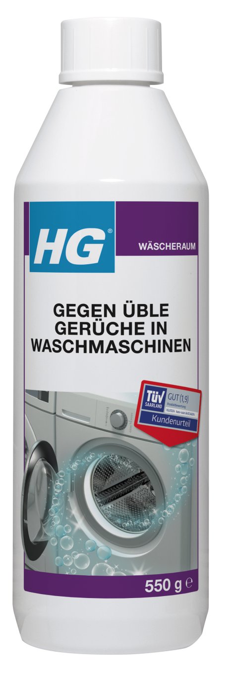 HG Reiniger gegen üble Gerüche in Waschmaschinen 550 g