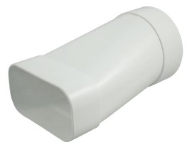 Übergangsstück Flachkanal rund Ø 50 innen Ø 125