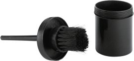 Hufpinsel mit Dose, schwarz