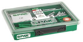 SPAX Sortiment klein Wirox TRX + Dübel 161 tlg.