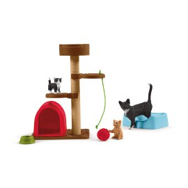 SCHLEICH Spielspaß für niedliche Katzen