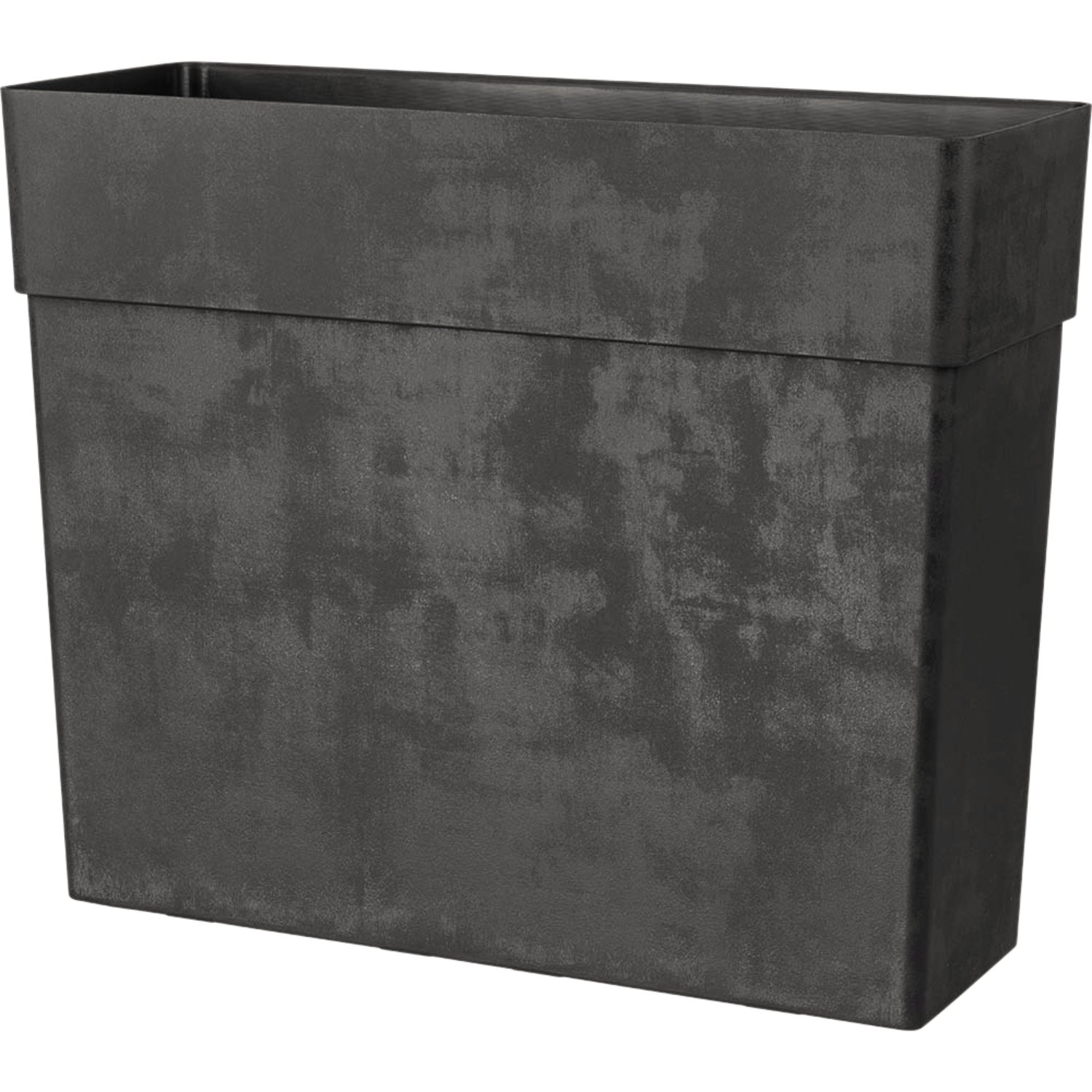 DEROMA Pflanzkasten Fence Like mit Rollen Anthrazit 78 cm