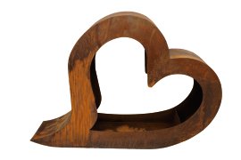 Gartenfigur Herz Lydia 100x19x80 cm (BxTxH)