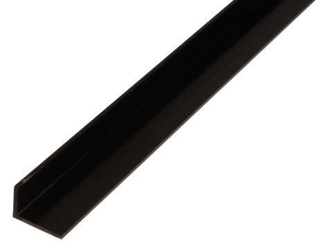 ALBERTS Winkelprofil Schwarz 2 m, 40x10x2 mm